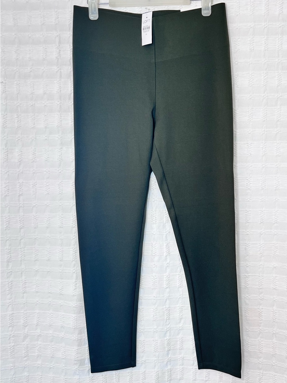 LOFT Women's The Sculpt Leggings Dark Green Ponte Leggings